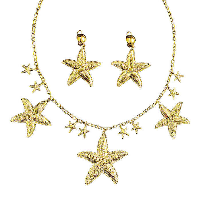 Mermaid Necklace & Earrings