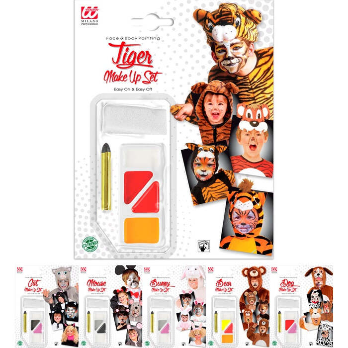 Animal Make-Up Set 6 Styles Ass.