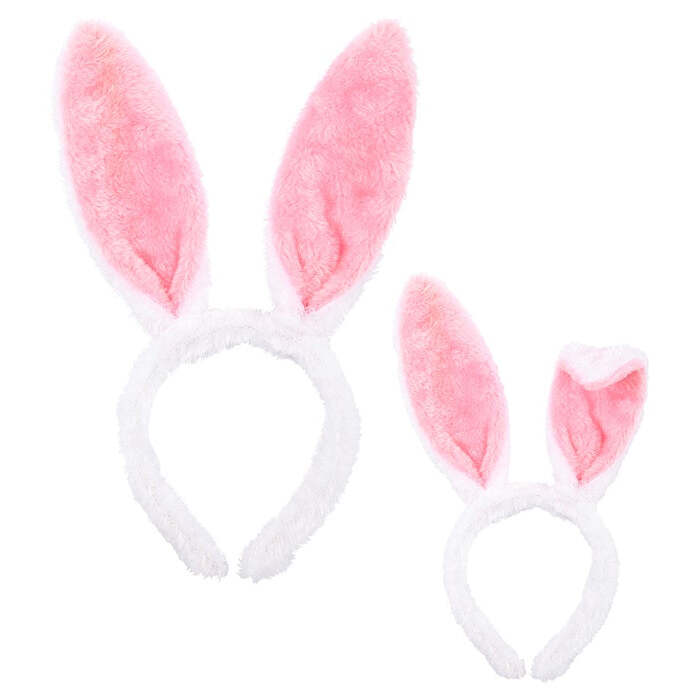 White Bunny Ears Bendable