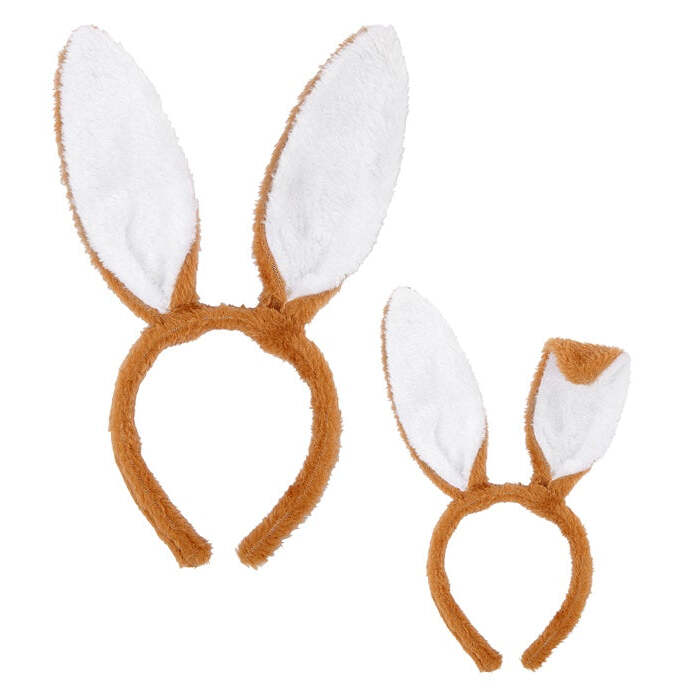 Brown Bunny Ears Bendable