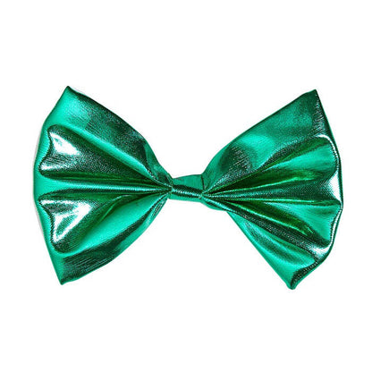 Green Metallic Bow Tie