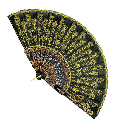 Gold Lace Fan