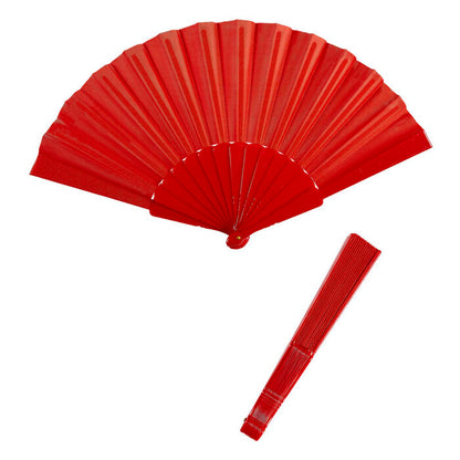 Red Fabric Fan 23 Cm