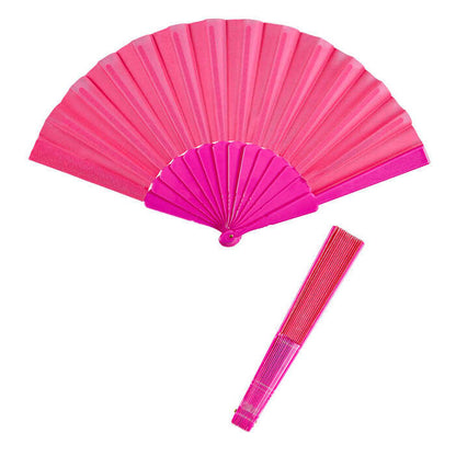 Pink Fabric Fan 23 Cm