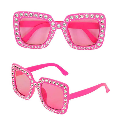 Glasses Strass Pink