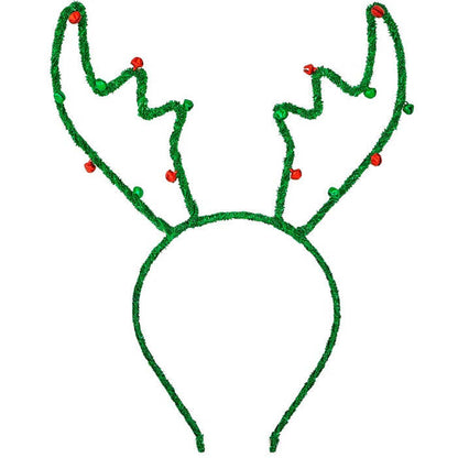 Headpiece Reindeer Green