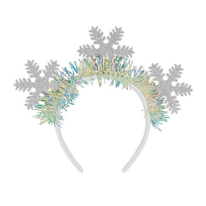 Headpiece Snowflakes Glitter