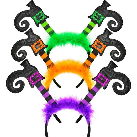 Head Boppers Witch Legs 3 Colors Assorted