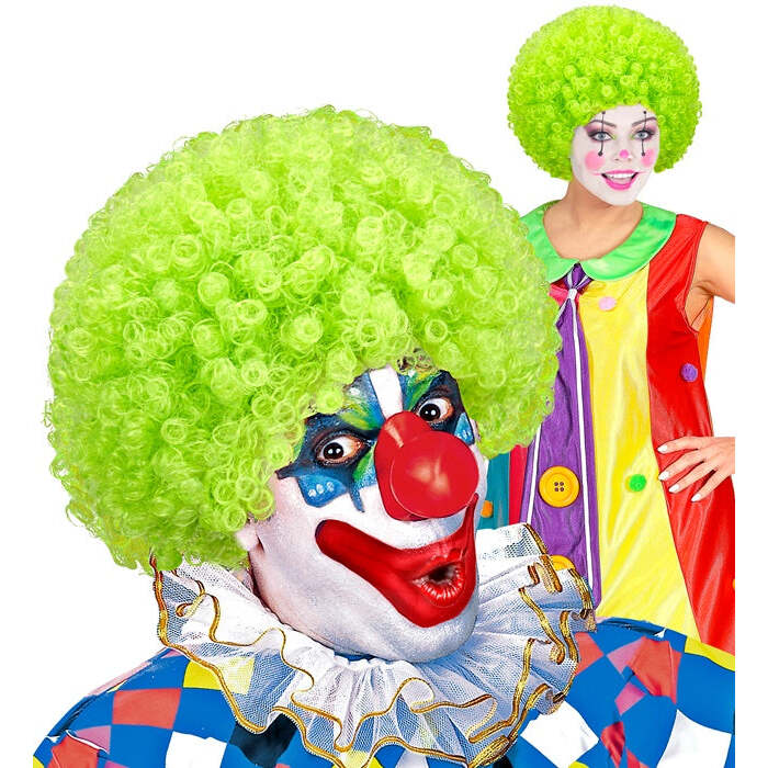 Curly Wig Green - In Polybag