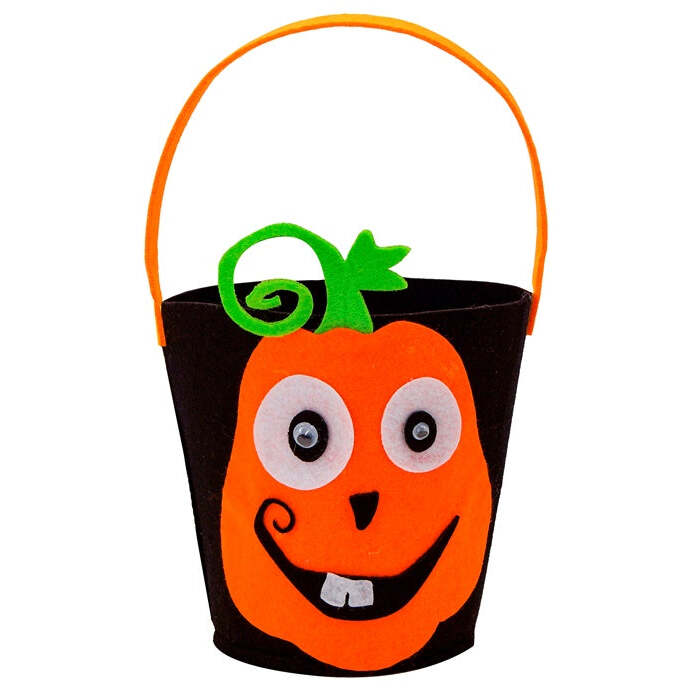 Pumpkin Trick Or Treat Basket