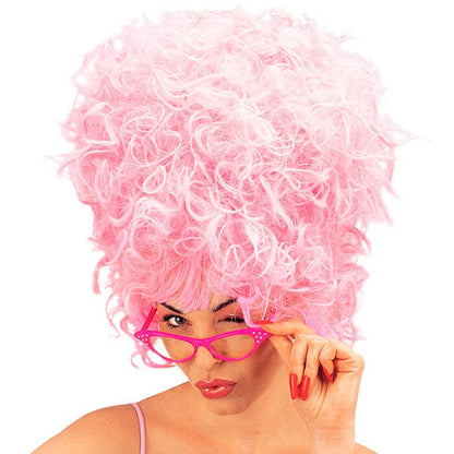 Pink Priscilla Wig In Polybag