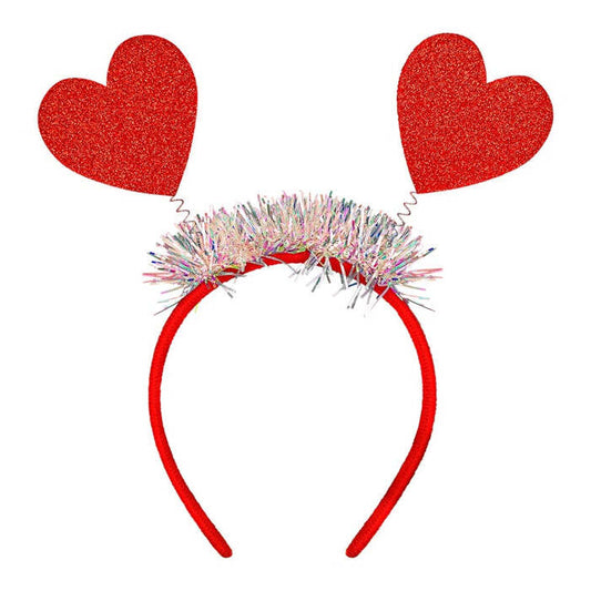 Head Boppers Hearts Glitter