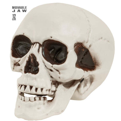 Skull With Movable Jaw 12 Cm