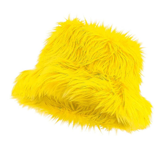 Hat Plush Yellow