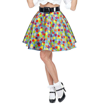 50S Girl  Skirt With Petticoat 