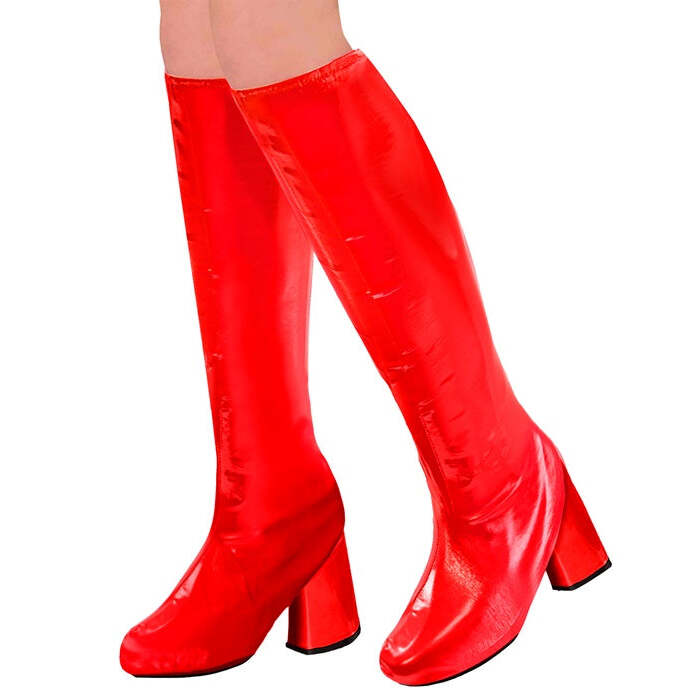 Pairs Of Red Boot Tops