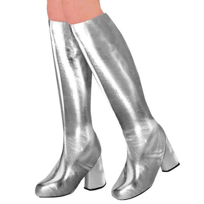 Pairs Of Silver Boot Tops