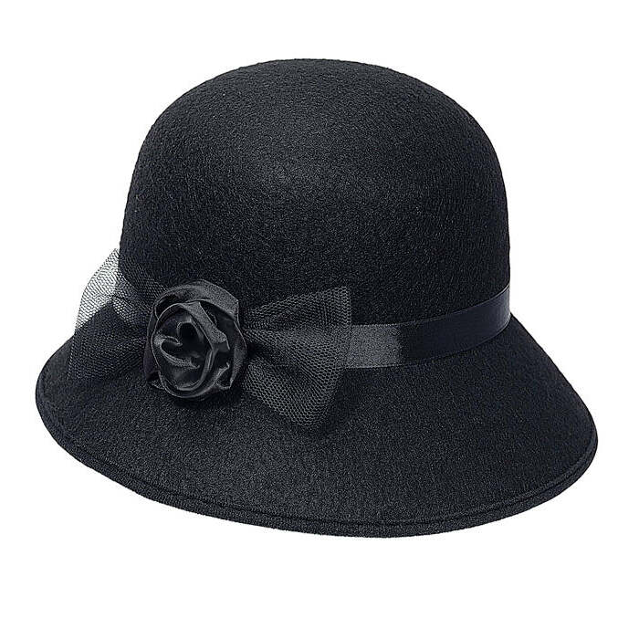Felt Flapper Hat