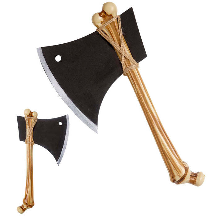 Real Look Bone Axe - 36 Cm