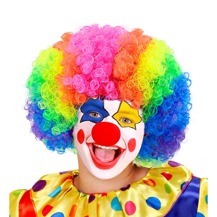 Clown Wig In Polybag