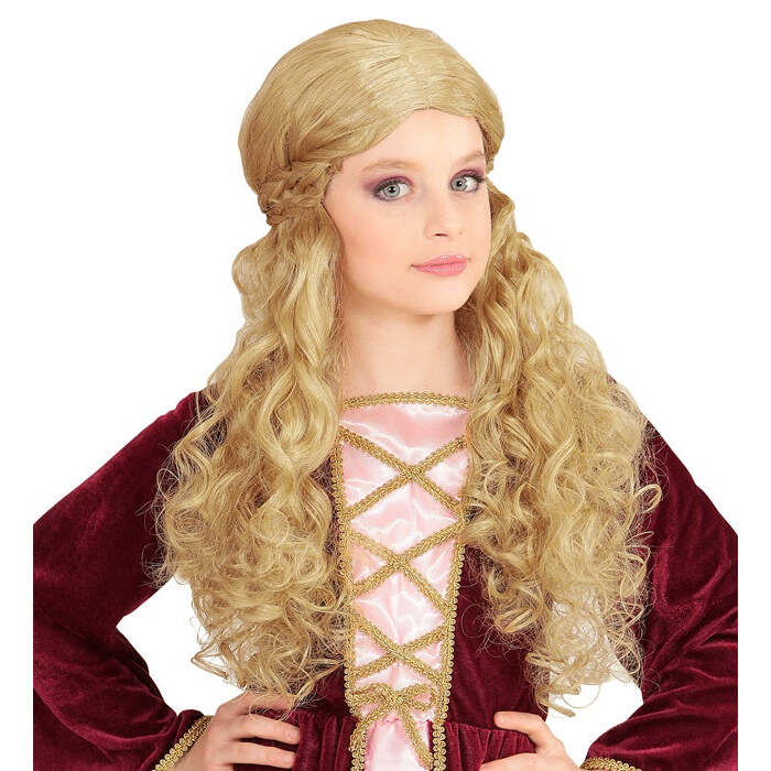 Blonde Medieval Wench Wig In Polybag