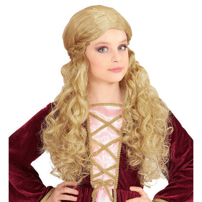 Blonde Medieval Wench Wig In Polybag