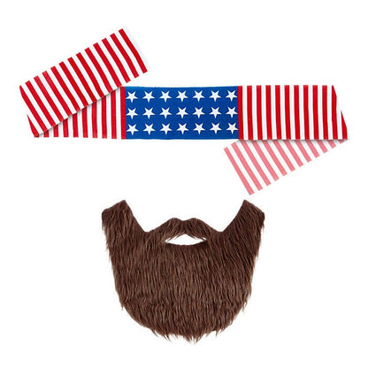 Easy Rider  Headband & Beard 