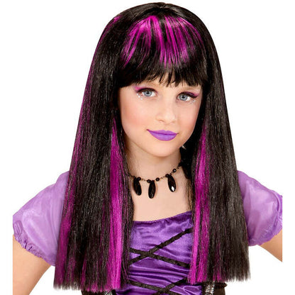 Purple Witch Wig In Polybag