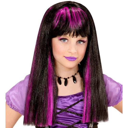 Purple Witch Wig In Polybag