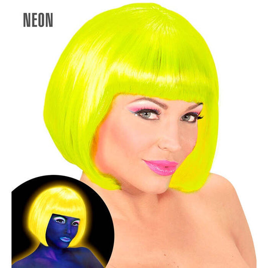 Neon Yellow Valentina Wig In Box