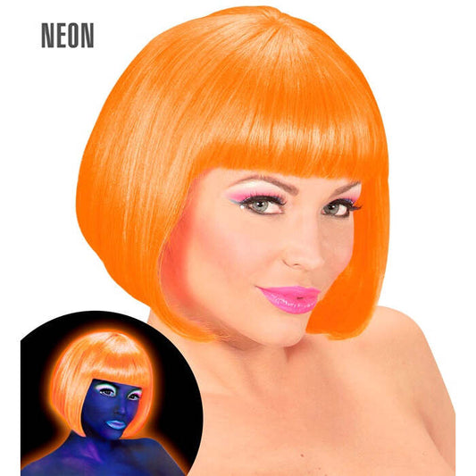 Neon Orange Valentina Wig In Box