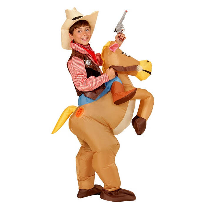 Horse  Airblown Inflatable Costume, Hat  
