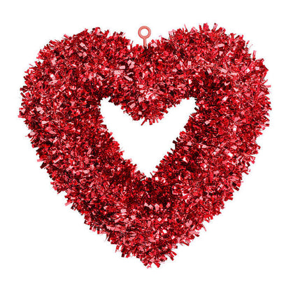 St. Valentine'S Day Tinsel Heart 46X44 Cm