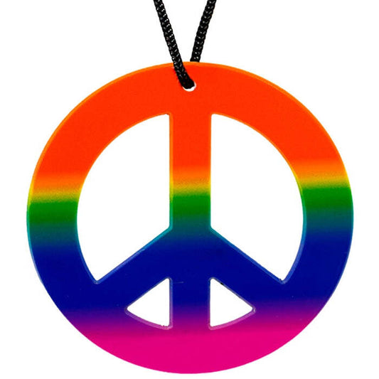 Rainbow Hippie Necklace