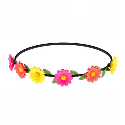 Multicolor Flower Headband