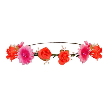 Pink Flower Headband