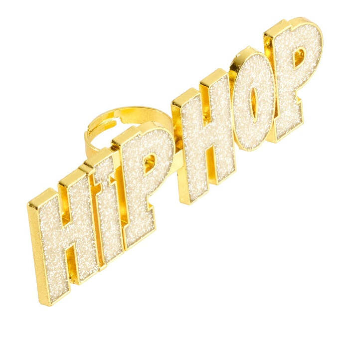 Gold Hip Hop Ring