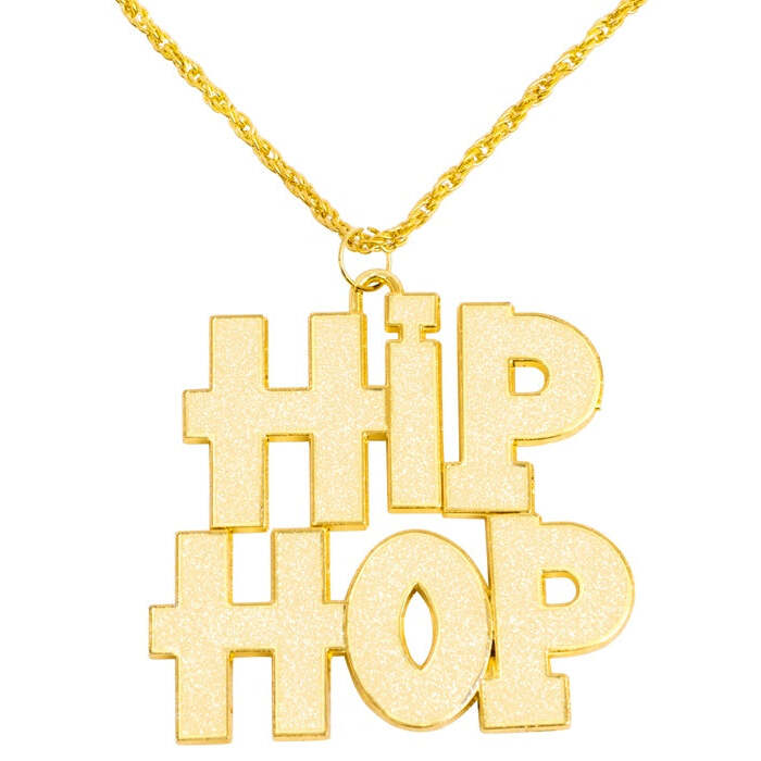 Gold Hip Hop Necklace