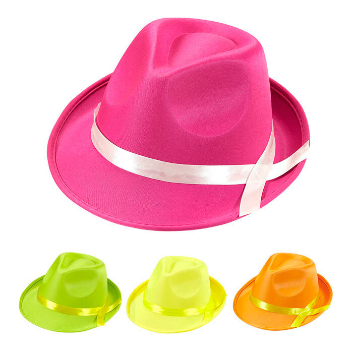 Neon Fedora 4 Colors Ass.