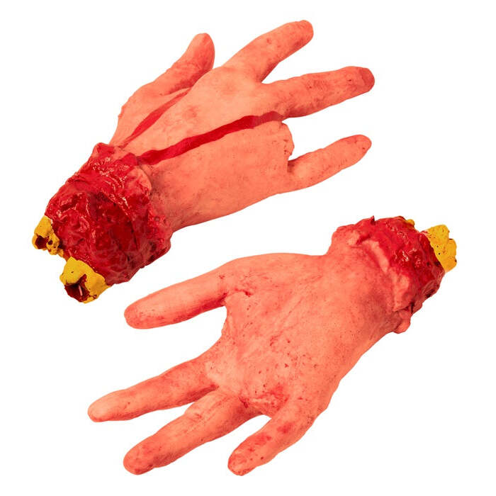 Human Size Cut Off Hand With Cut Off Finger
