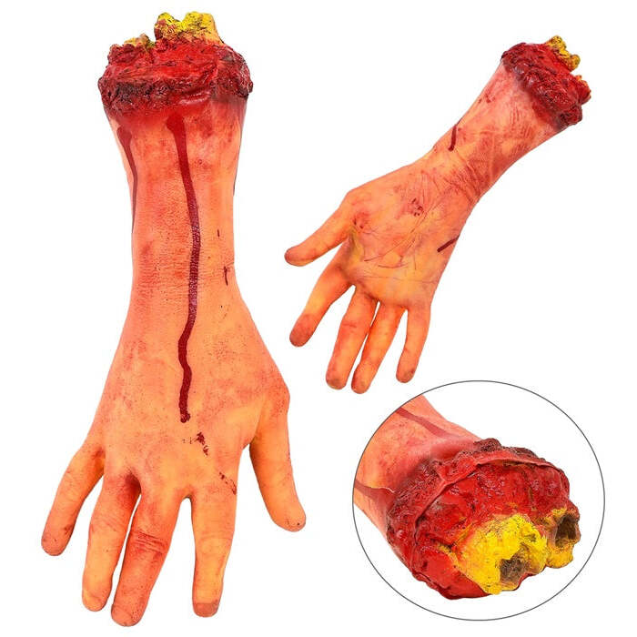 Human Size Cut Off Hand 32 Cm