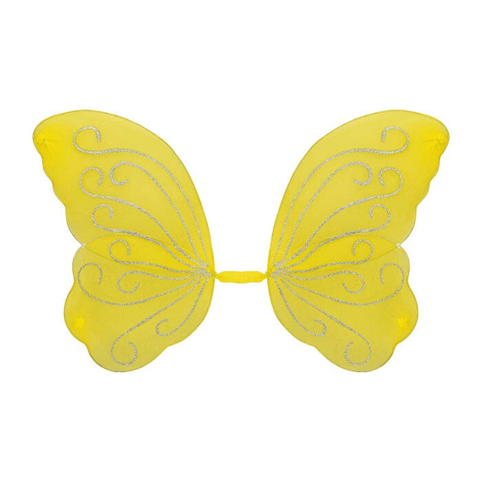 Yellow Butterfly  Wings 85X50 Cm