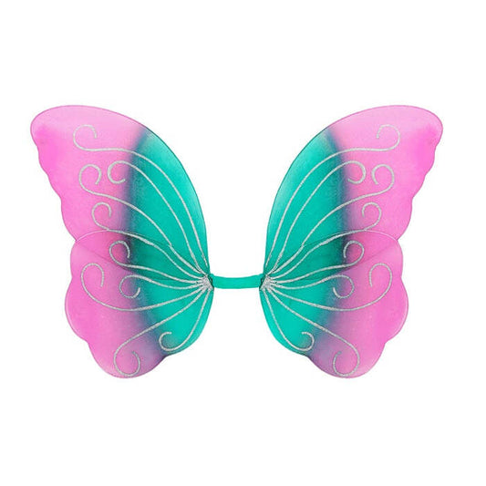 Azur-Purple-Pink Butterfly  Wings 85X50 Cm