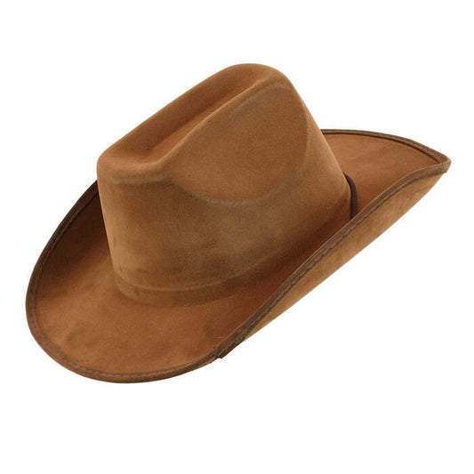 Hat Cowboy Vintage Suede Brown