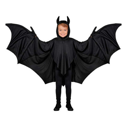 Bat  Hooded Coat With Bendable Wings 