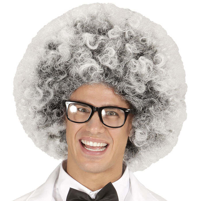 Old Man / Mad Scientist Wig In Polybag