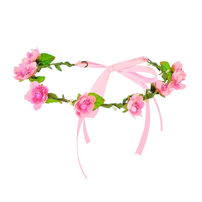 Tiara Flowers Pink 