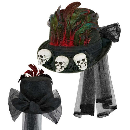 Top Hat Voodoo Skulls 