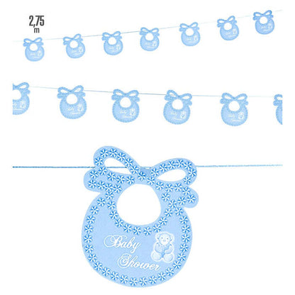 Azure Baby Bib Garland 2,75 M