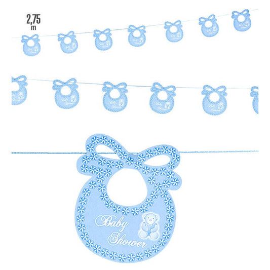 Azure Baby Bib Garland 2,75 M